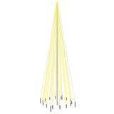 VIDAXL Weihnachtsbaum mit Bodennadel 1134 LEDs warmes Weiß 800 cm