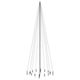 VIDAXL Weihnachtsbaum mit Bodenstift 1134 LEDs Blau 800 cm