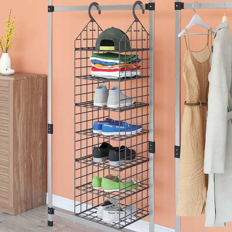 Vidaxl Hängeschrank-Organizer mit 7 Regalen