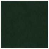 Vidaxl -Wandplatten 12 ST 1,08 m² 30 x 30 cm Samt dunkelgrün