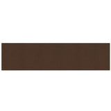 Vidaxl -Wandplatten 12 ST 1,08 m² 60x15 cm Stoffbraun