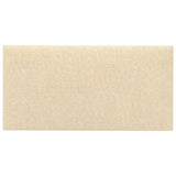 VIDAXL -Wandplatten 12 ST 2,16 m² 60 x 30 cm Stoffcreme -gelöscht