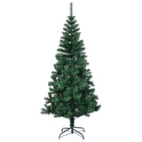 Vidaxl Kunstkerstboom mit schillernden Enden 120 cm PVC Green