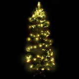 Vidaxl Kunstkerstboom mit Beleuchtung und Standard 150 cm PVC Green