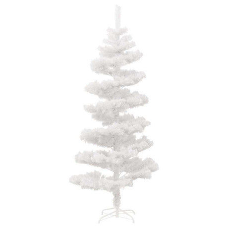 Vidaxl Kunstkerstboom mit Beleuchtung und Standard 150 cm PVC Weiß