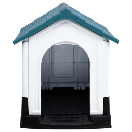 Vidaxl Dog Loft 57x68x66 cm Polypropenblau