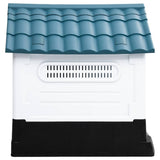 Vidaxl Dog Loft 57x68x66 cm Polypropenblau