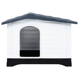 Vidaxl Hund Loft 90,5x68x66 cm Polypropengrau