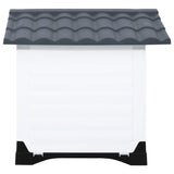 Vidaxl Hund Loft 90,5x68x66 cm Polypropengrau