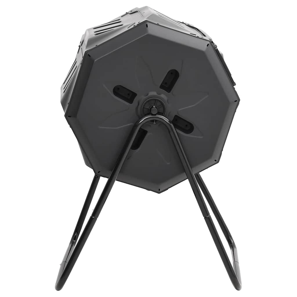 Vidaxl -Kompost -Bin 160 L 73x64x95 Schwarz