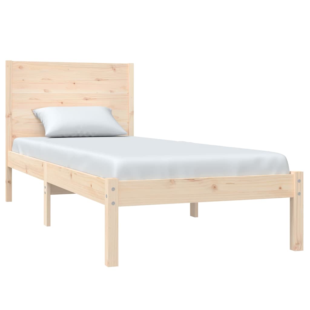Vidaxl bedframe zonder matras massief grenenhout 90x200 cm