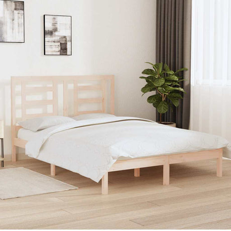 Vidaxl bedframe zonder matras massief grenenhout 150x200 cm