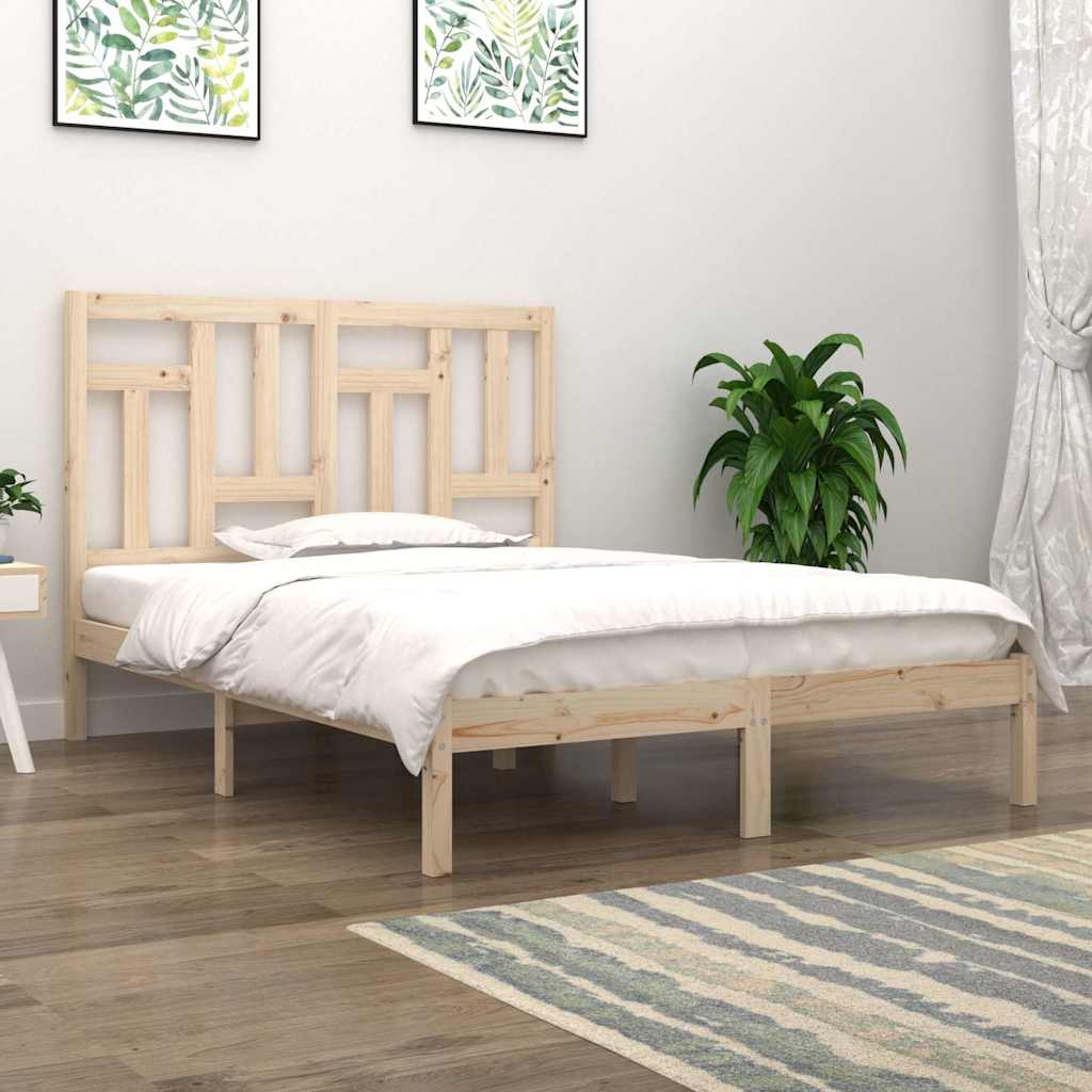 Vidaxl bedframe zonder matras massief grenenhout 160x200 cm
