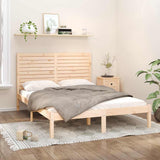 Vidaxl bedframe massief hout 160x200 cm