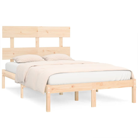 Vidaxl bedframe massief hout 150x200 cm