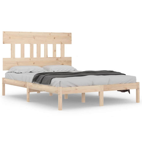 Vidaxl bedframe massief hout 160x200 cm