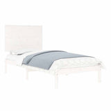 Vidaxl bedframe zonder matras massief grenenhout wit 140x200 cm