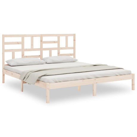 Vidaxl bedframe zonder matras massief hout 180x200 cm