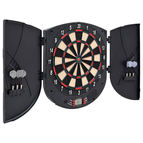 Vidaxl Dartboard Electric mit Darts Polypropen Schwarz