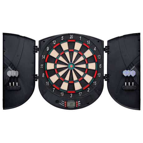 Vidaxl Dartboard Electric mit Darts Polypropen Schwarz