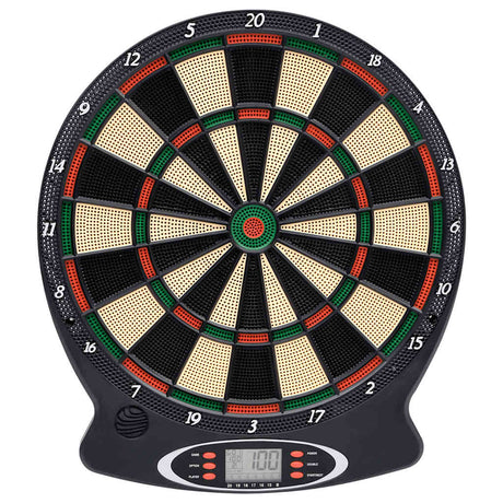 Vidaxl Dartboard Electric mit Darts Polypropen Schwarz