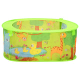 VIDAXL -Ballbox für Kinder mit 300 Bällen 75x75x32 cm