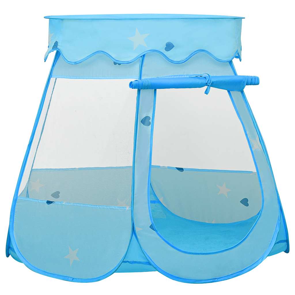 Vidaxl Kinderspielzelt mit 250 Bällen 102x102x82 cm blau