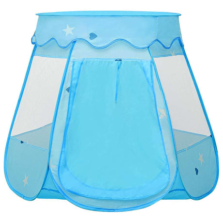 VidaXL Kinderspielzelt mit 250 Bällen 102x102x82 cm blau