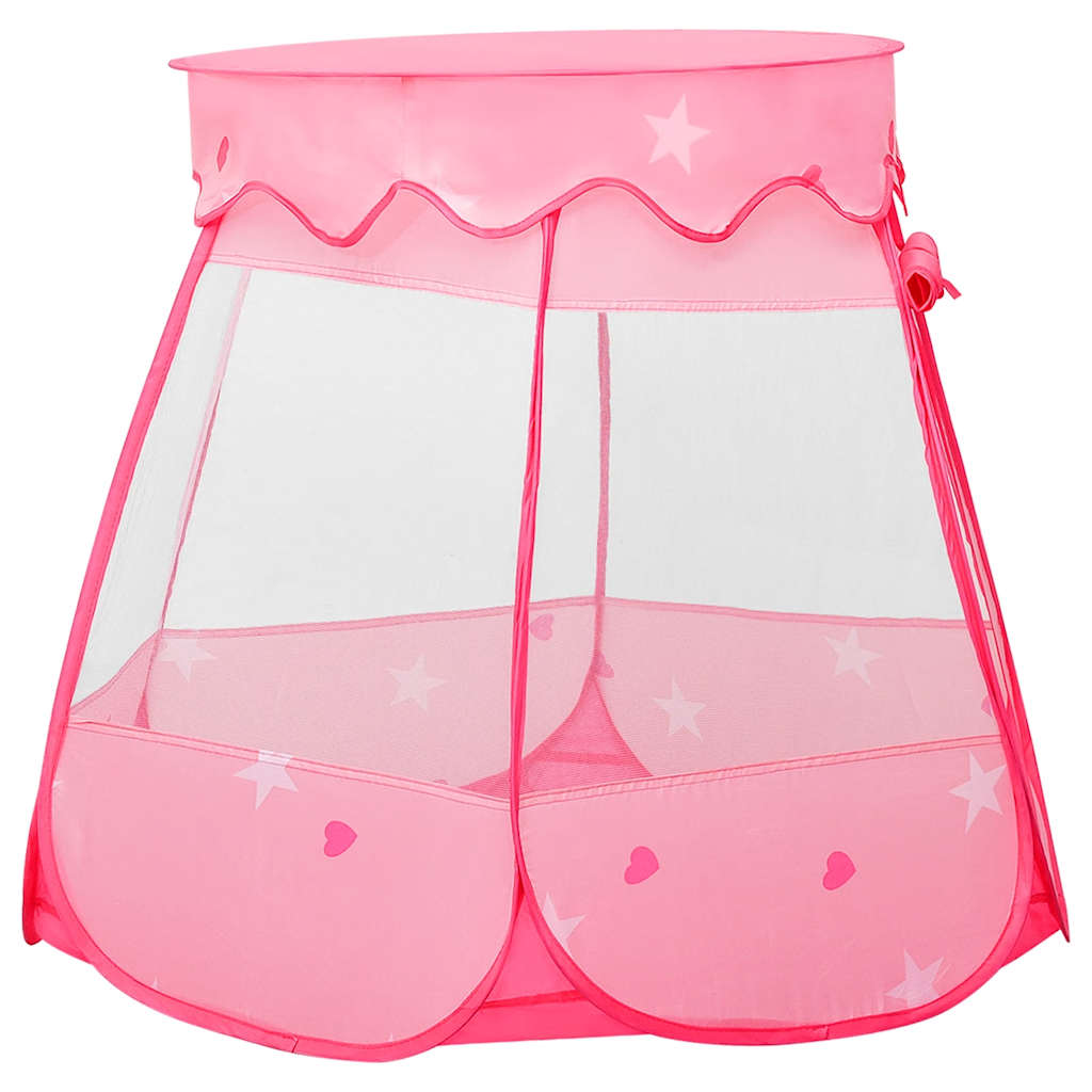 Vidaxl Kinderspielzelt mit 250 Bällen 102x102x82 cm Pink