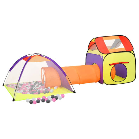 Vidaxl KinderSpeeltent MET 250 BALLEN 338X123X111 CM MEARKLEIRIG