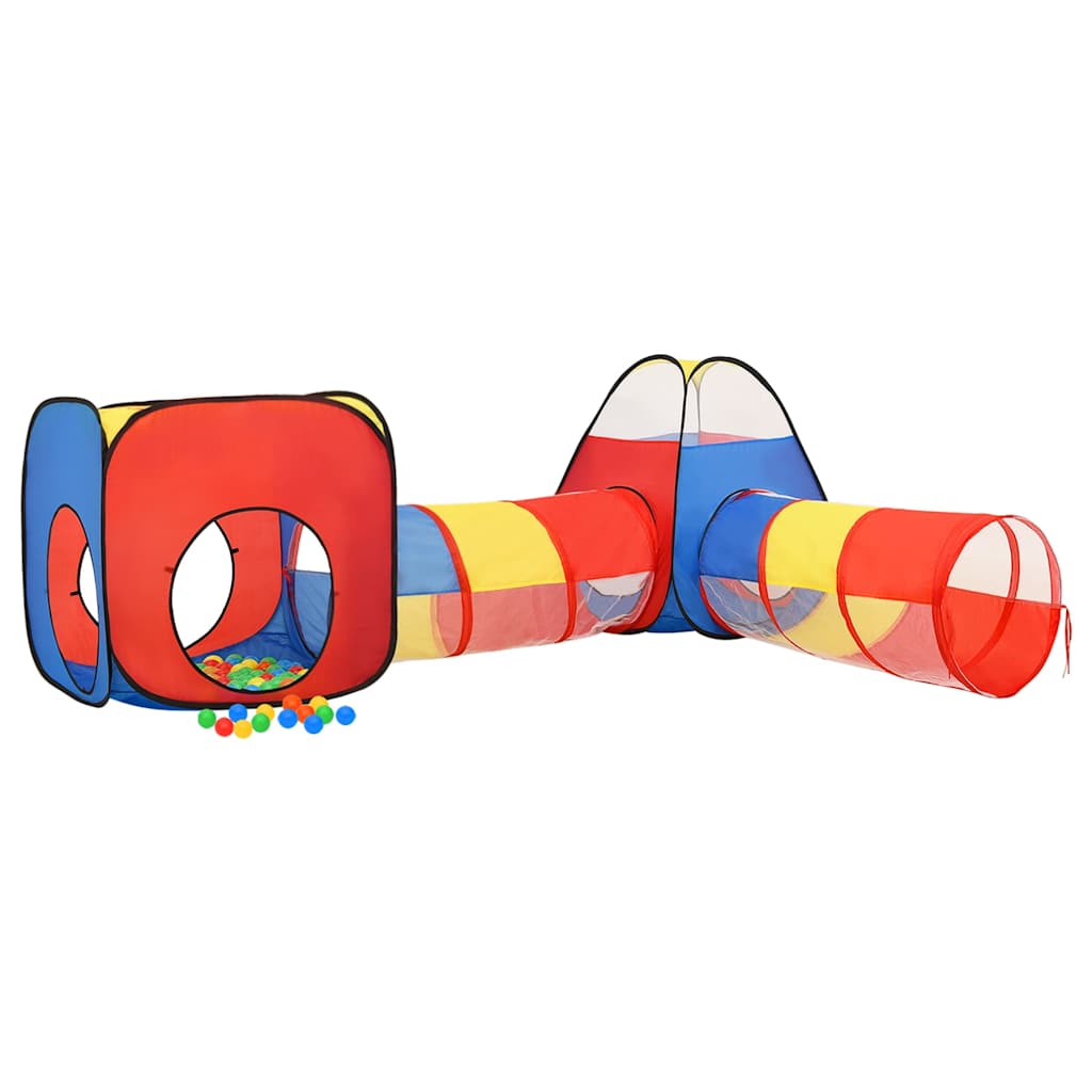 Vidaxl KinderSpeeltent MET 250 BALLEN 190x264x90 cm Meerkleurig
