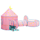 VIDAXL KinderSpeeltent traf 250 ballen 301x120x128 cm Roze