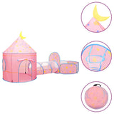 VIDAXL KinderSpeeltent traf 250 ballen 301x120x128 cm Roze
