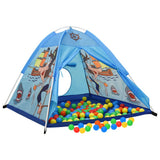 Vidaxl Kinderspielzelt mit 250 Bällen 120x120x90 cm blau