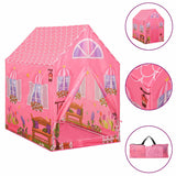 VidaXL Kinderspielzelt mit 250 Bällen 69x94x104 cm rosa