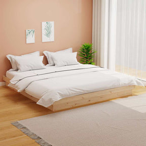 Vidaxl bedframe zonder matras massief hout 160x200 cm