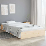 Vidaxl bedframe massief hout 100x200 cm