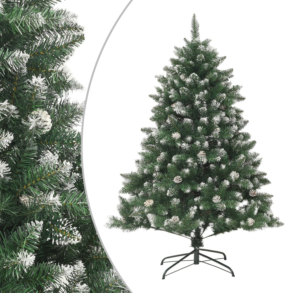 VidaXL Künstlicher Weihnachtsbaum mit Standard 120 cm PVC