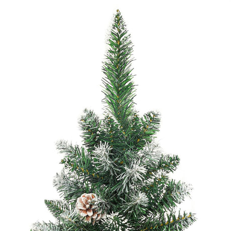 VIDAXL KUNSTKERSTBOOM mit Standardschmaler 120 cm PVC