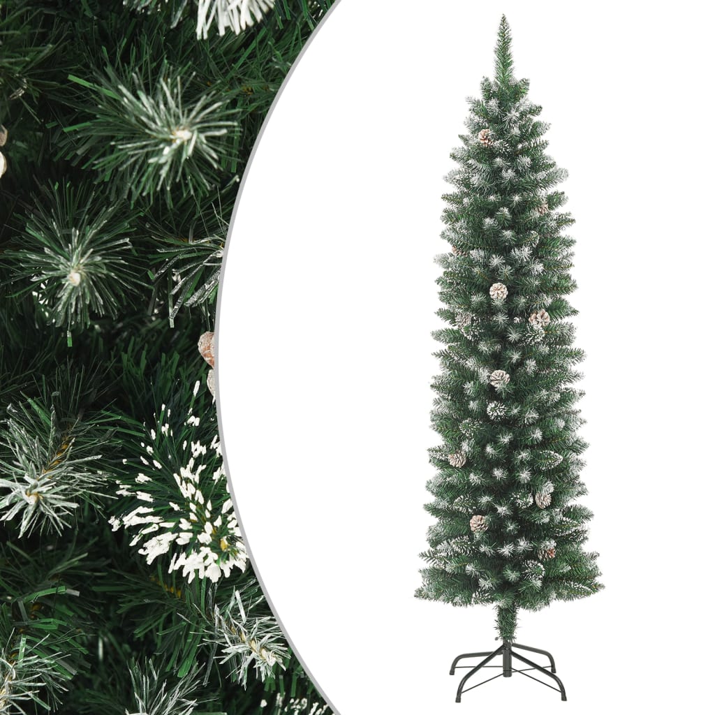 VIDAXL KUNSTKERSTBOOM SCHNELL mit Standard 210 cm PVC