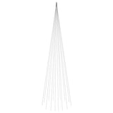 Vidaxl Flagmpole Weihnachtsbaum 1134 LEDs Kalt weiß 800 cm