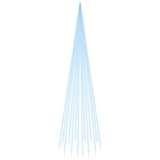 Vidaxl Flagmpole Weihnachtsbaum 1134 LEDs Blau 800 cm