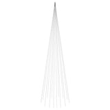 Vidaxl Flagmpole Weihnachtsbaum 1134 LEDs Blau 800 cm