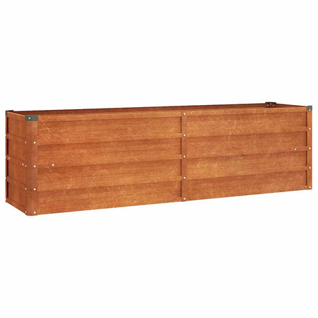 VIDAXL -Pflanzer erhöht 160 x 40 x 45 cm Corten Stahl Rusty