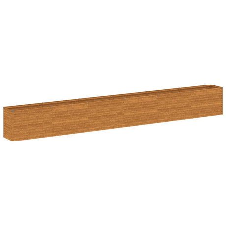 VidaXL Pflanzgefäß erhöht 578x50x69 cm Cortenstahl