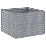 VIDAXL -Pflanzer erhoben 100x100x69 cm Cortenstaal