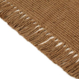 Vidaxl Teppich mit Bürsten 120x180 cm Jute