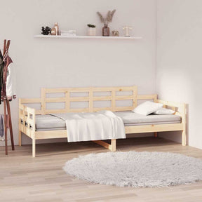 Vidaxl slaapbank massief grenenhout 90x190 cm