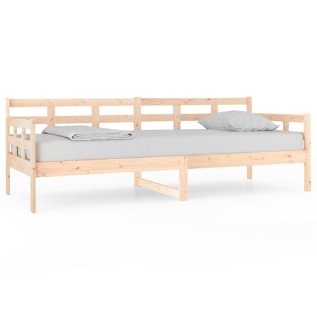 Vidaxl slaapbank massief grenenhout 80x200 cm