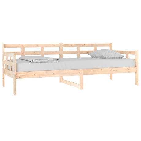 Vidaxl slaapbank massief grenenhout 80x200 cm